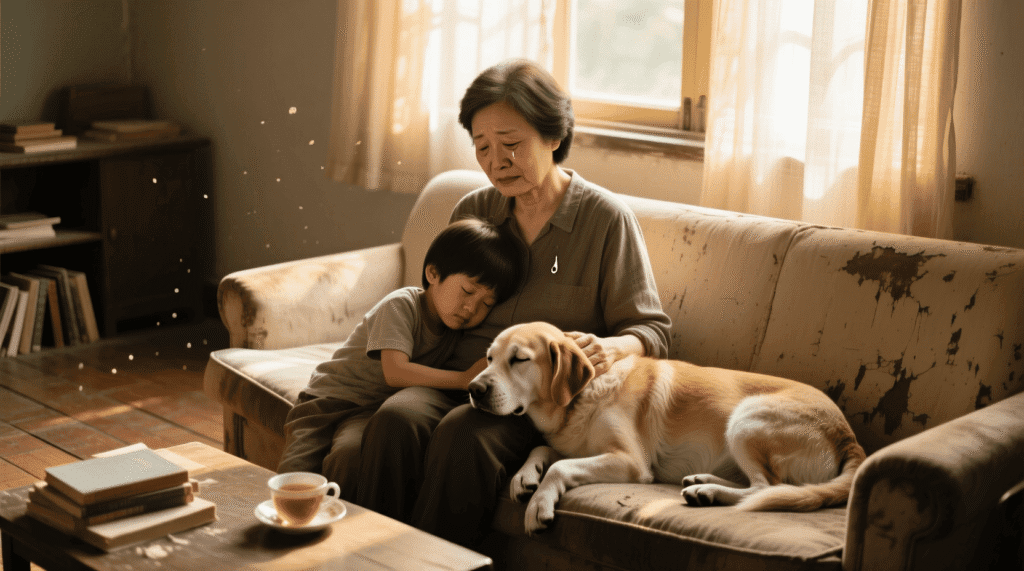 annoncer mort chien senior — guide bienveillant pour enfants et autres chiens