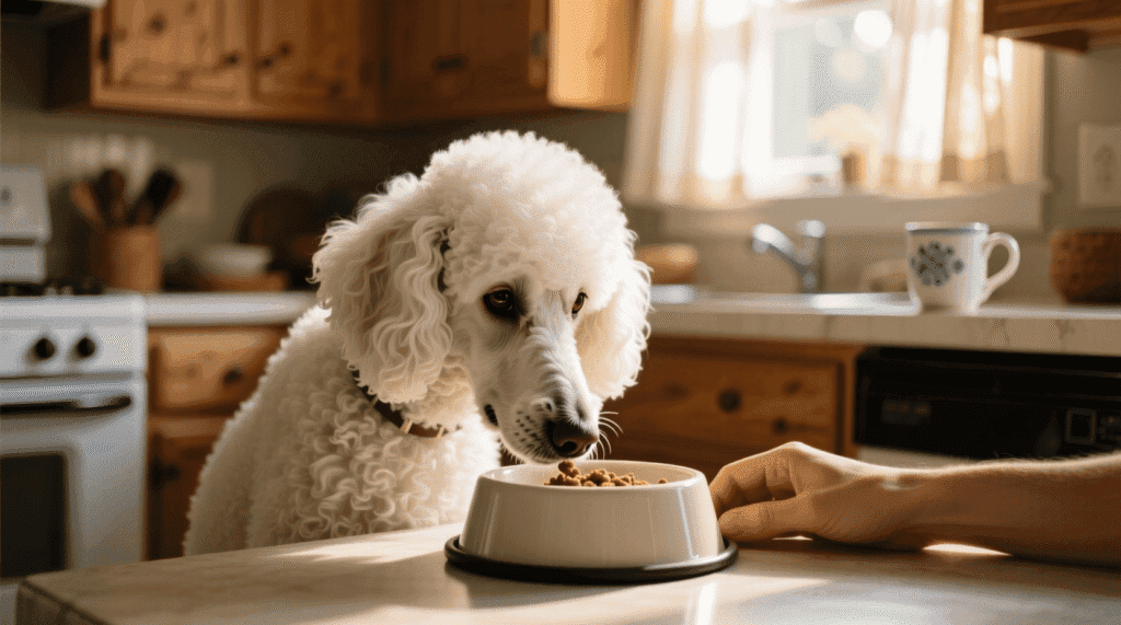 chien senior perte odorat — adaptation alimentaire et environnementale