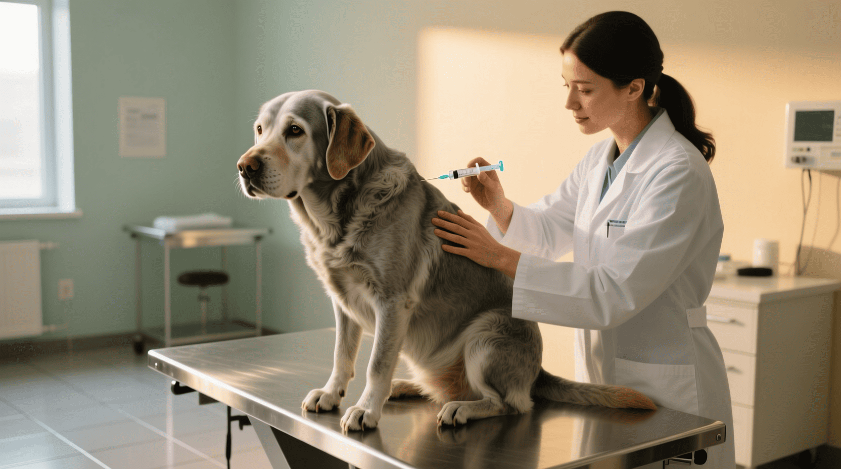 vaccins chien senior -guide vétérinaire 2025 pour chiens âgés
